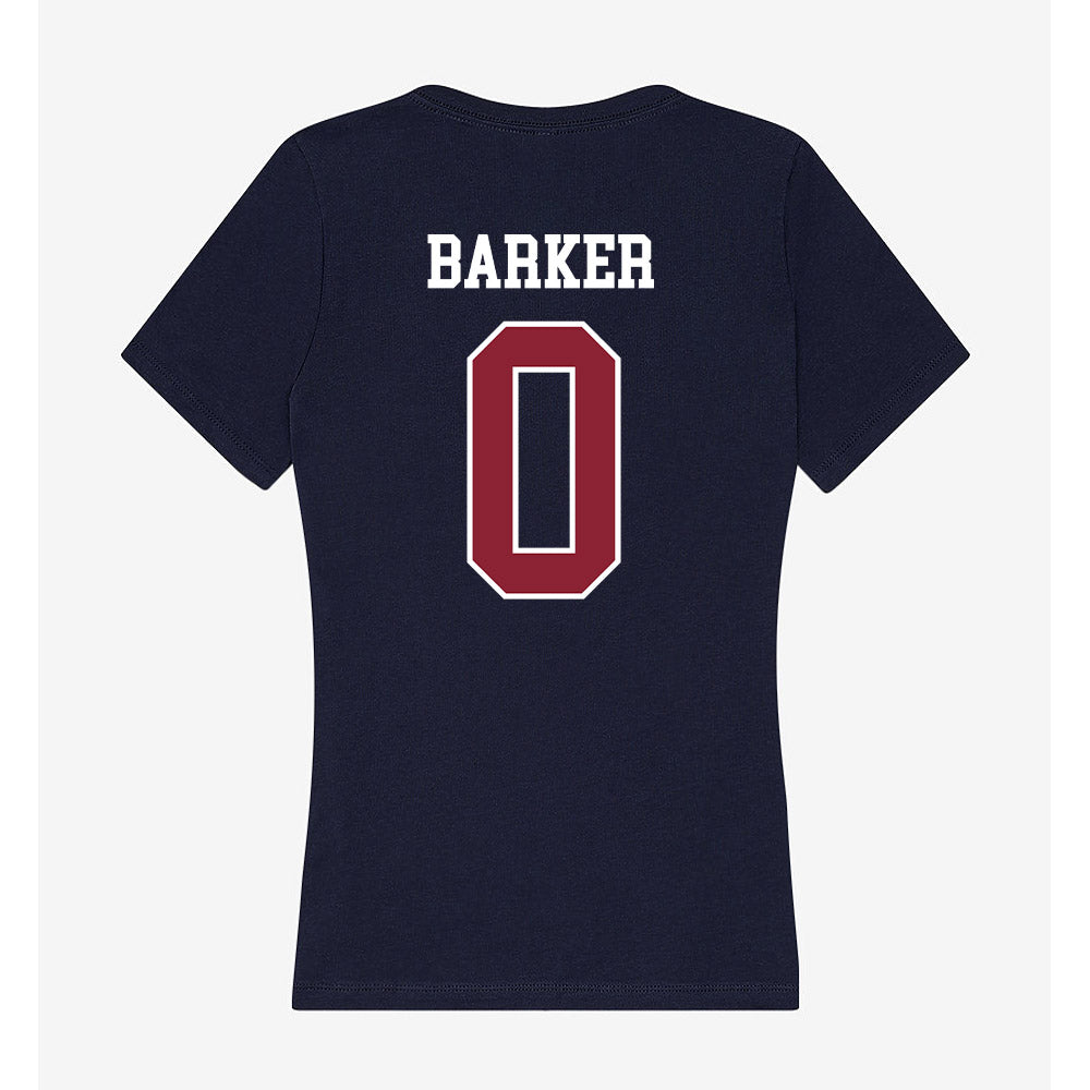 SCSU - NCAA Football : Joshua Barker - Women's V-Neck T-Shirt-1