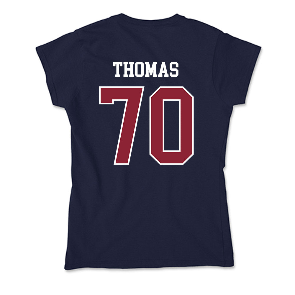 SCSU - NCAA Football : Cayden Thomas - Soft Style Women’s T-Shirt-1