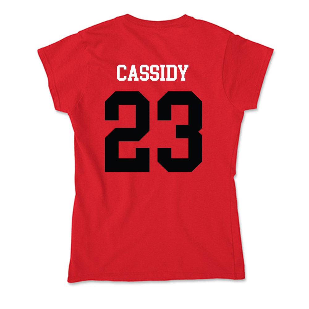 SIUE - NCAA Women's Basketball : Kaitlin Cassidy - Soft Style Women’s T-Shirt-1
