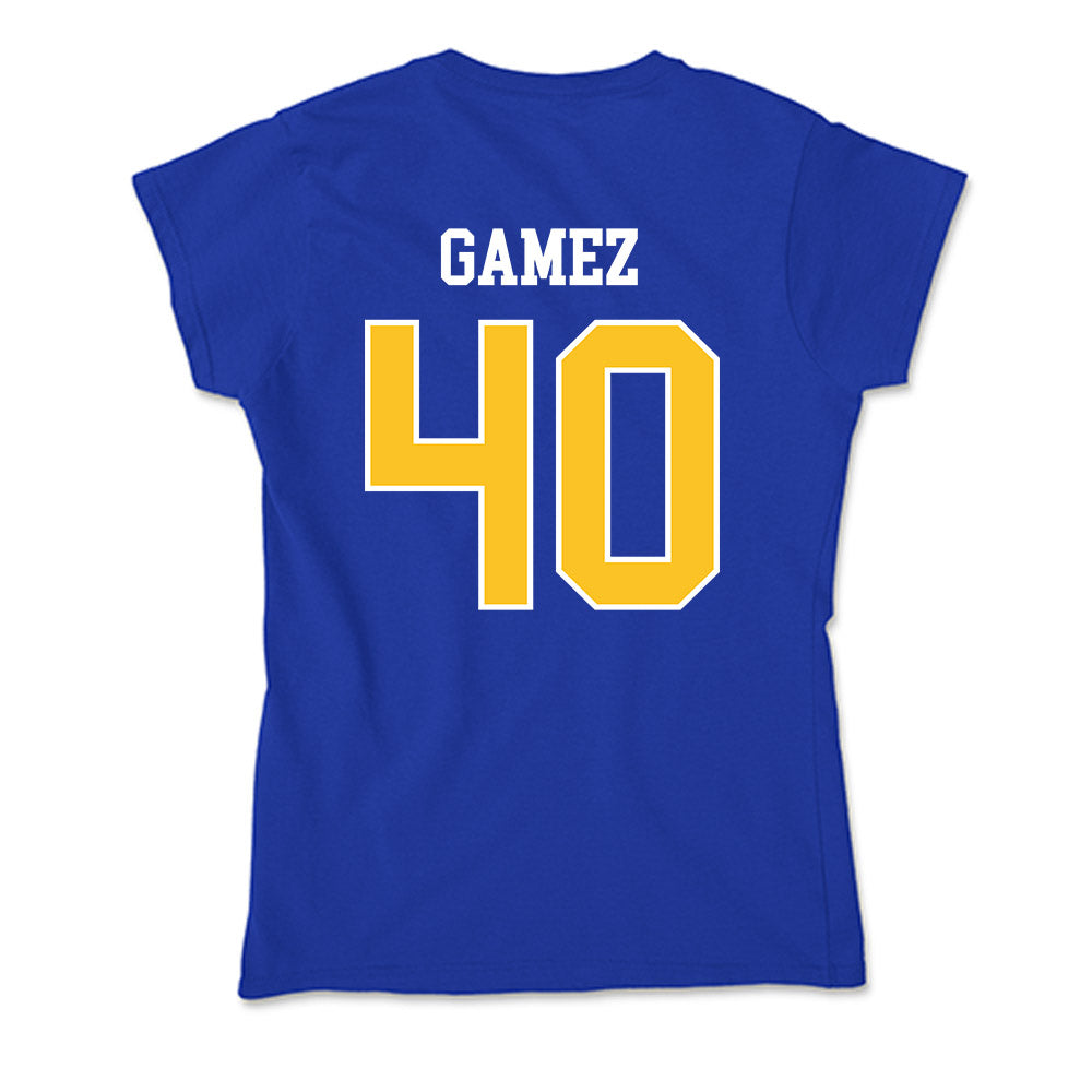 TAMUK - NCAA Baseball : Nathan Gamez - Soft Style Women’s T-Shirt-1