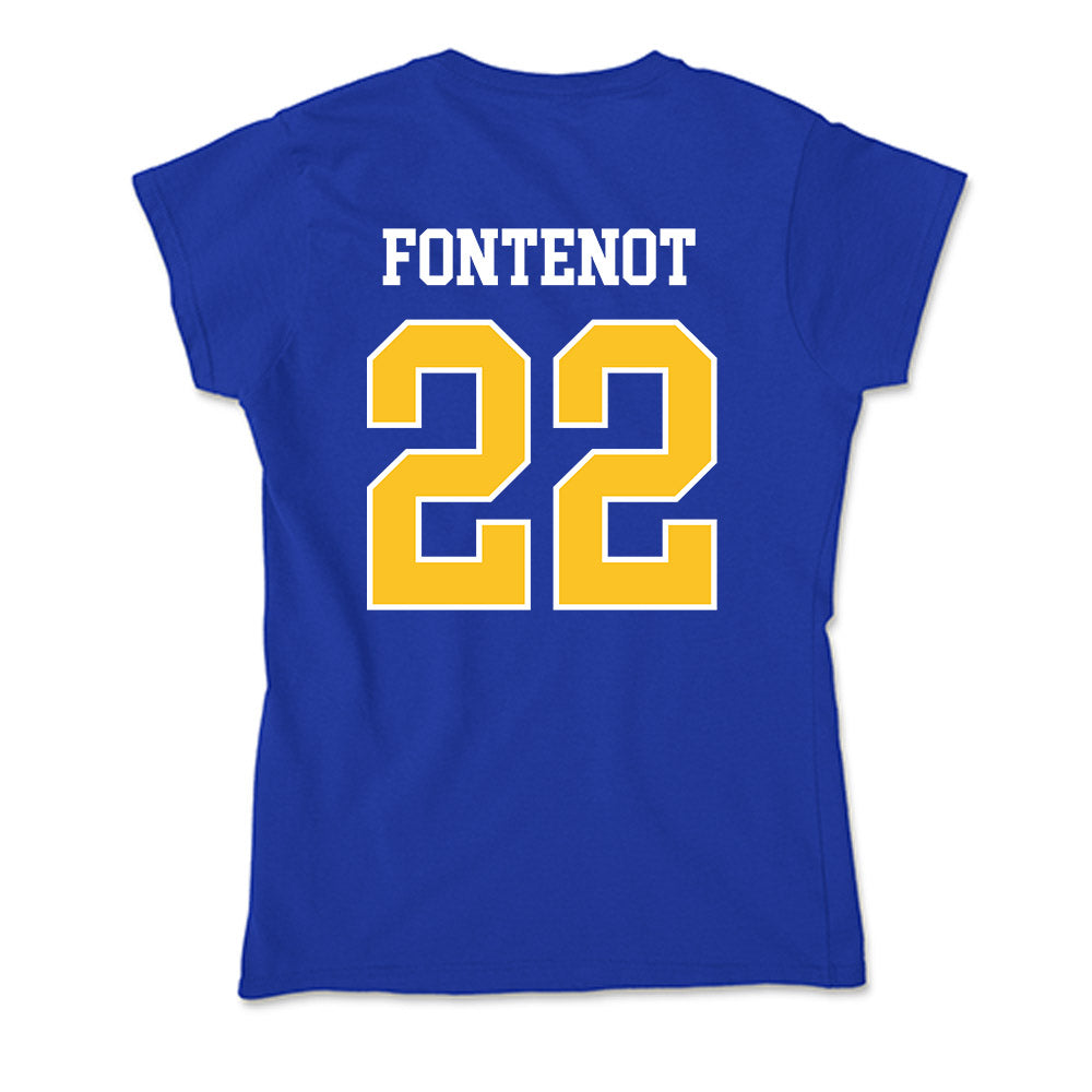 TAMUK - NCAA Football : Levi Fontenot - Soft Style Women’s T-Shirt-1