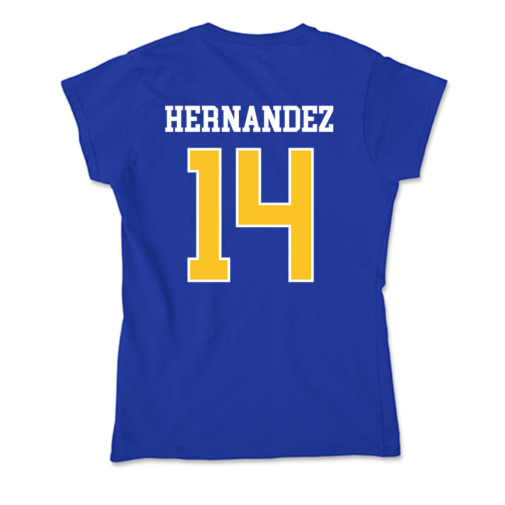 TAMUK - NCAA Softball : Isabella Hernandez - Soft Style Women’s T-Shirt-1