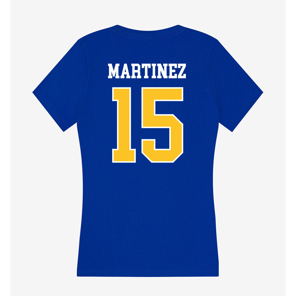 TAMUK - NCAA Softball : Dakota Martinez - Women's V-Neck T-Shirt-1