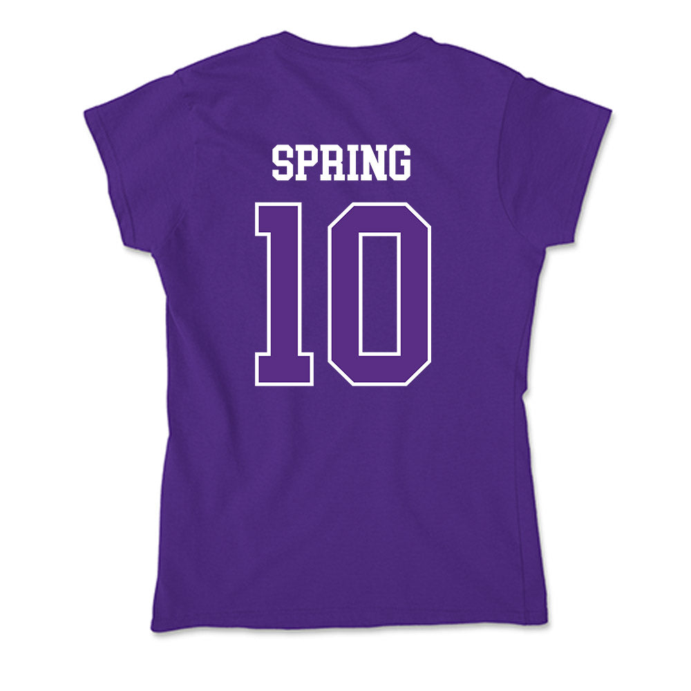 UW-Whitewater - NCAA Baseball : Jackson Spring - Soft Style Women’s T-Shirt-1