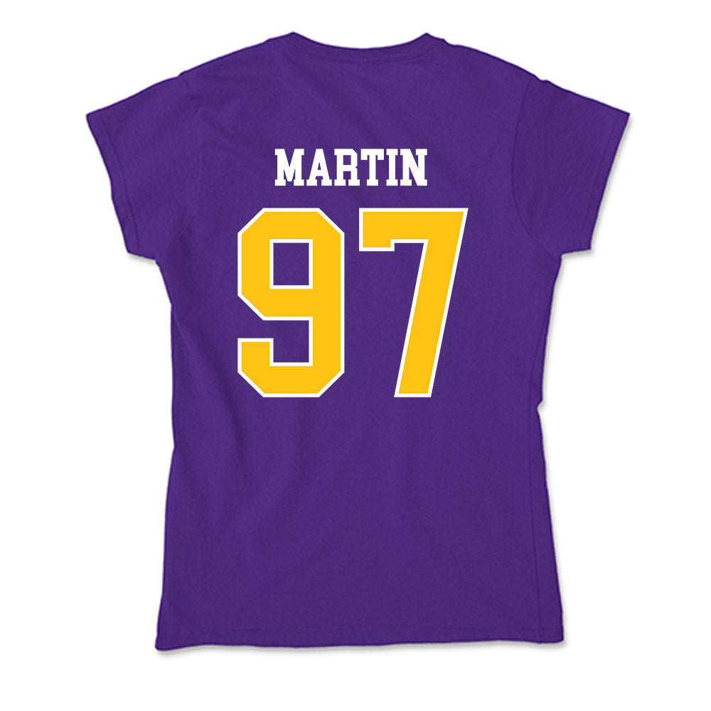 East Carolina - NCAA Football : Jacoby Martin - Soft Style Women’s T-Shirt-1