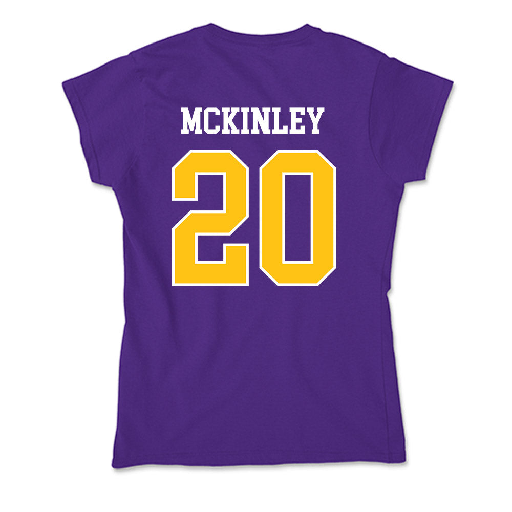 East Carolina - NCAA Football : Kamaurri McKinley - Soft Style Women’s T-Shirt-1
