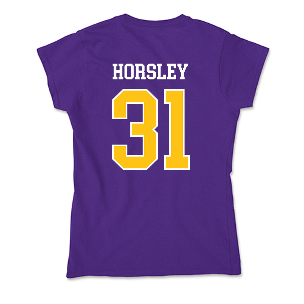 East Carolina - NCAA Football : Derrion Horsley - Soft Style Women’s T-Shirt-1