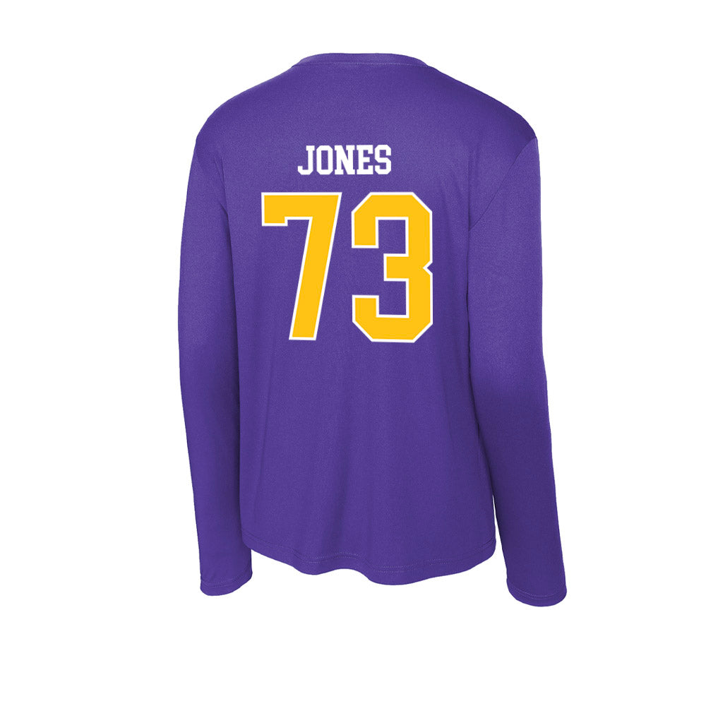 East Carolina - NCAA Football : Karson Jones - Activewear Long Sleeve T-Shirt-1