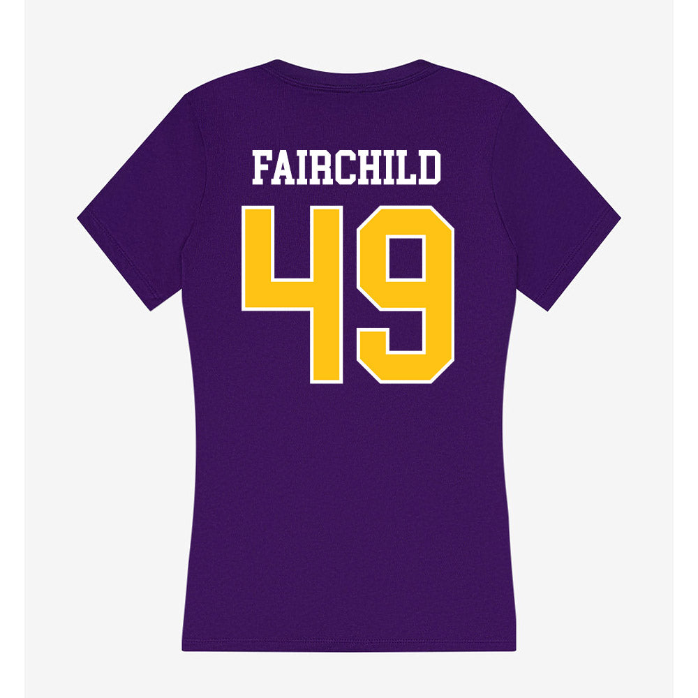 East Carolina - NCAA Football : Chad Fairchild - Women's V-Neck T-Shirt-1
