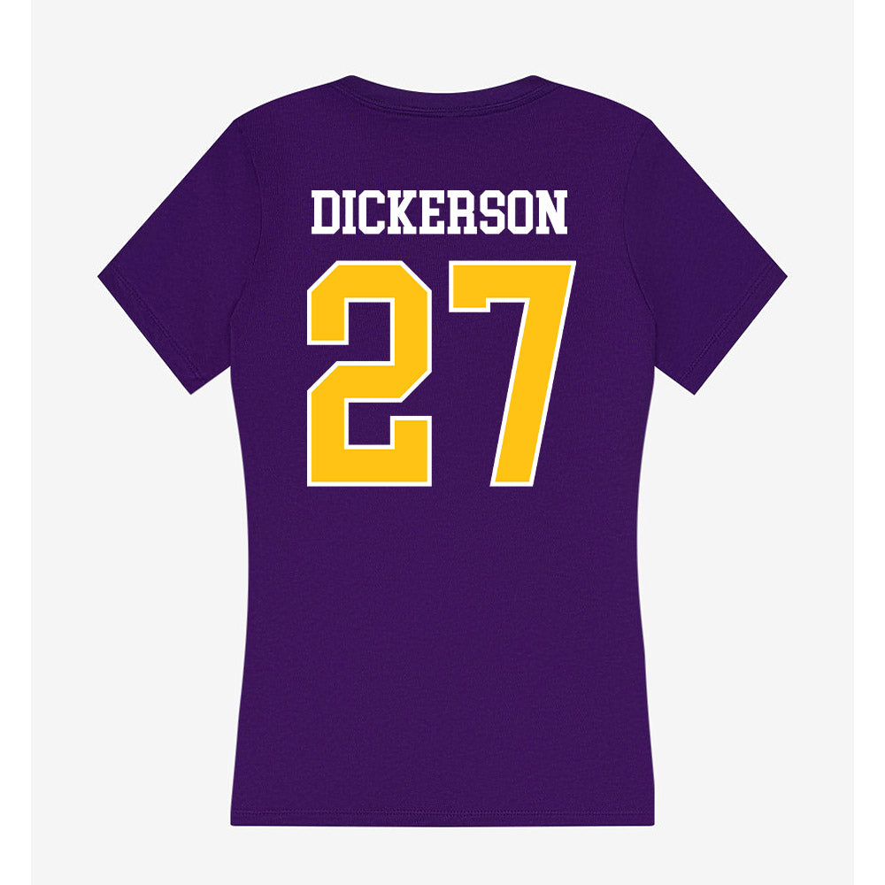 East Carolina - NCAA Football : Jason Dickerson - Women's V-Neck T-Shirt-1