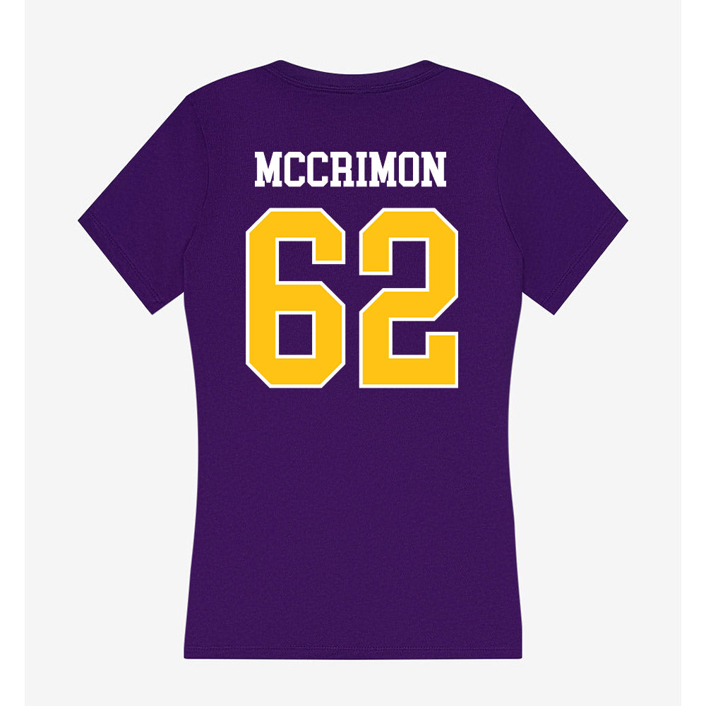 East Carolina - NCAA Football : Jimarion McCrimon - Women's V-Neck T-Shirt-1