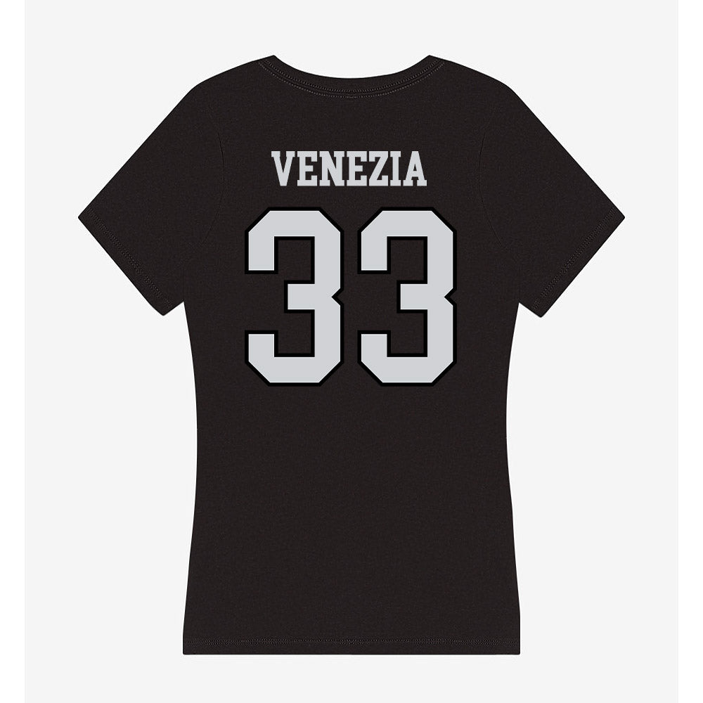 HSC - NCAA Men's Soccer : Holt Venezia - Women's V-Neck T-Shirt-1