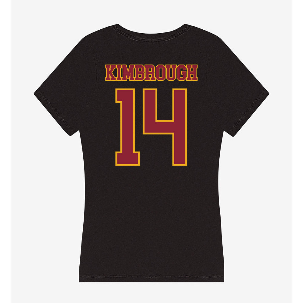 ULM - NCAA Football : Bryson Kimbrough - Women's V-Neck T-Shirt-1
