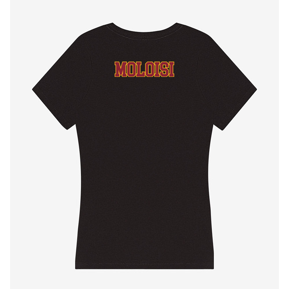 ULM - NCAA Men's Cross Country : Kgaogelo Moloisi - Women's V-Neck T-Shirt-1