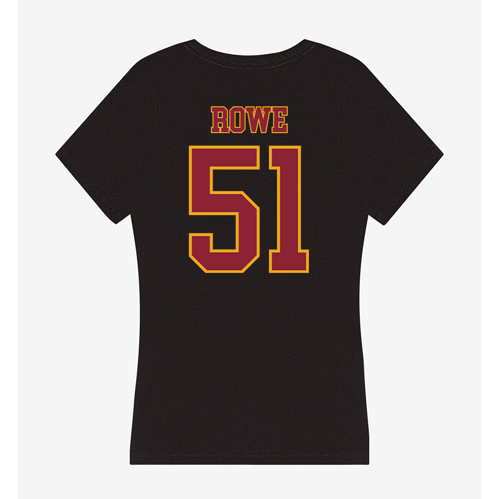 ULM - NCAA Football : Jaden Rowe - Women's V-Neck T-Shirt-1