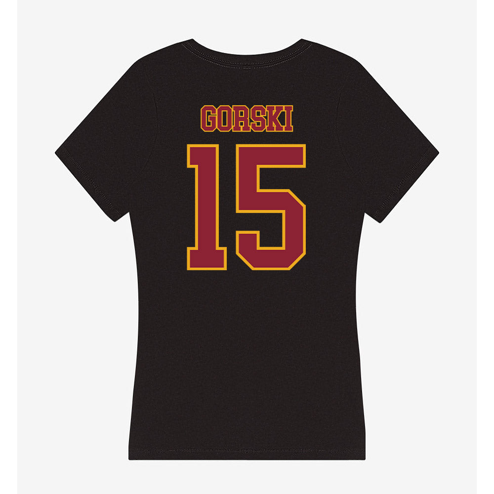 ULM - NCAA Football : Steven Gorski - Women's V-Neck T-Shirt-1