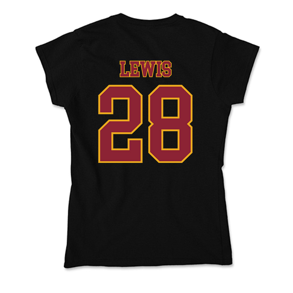 ULM - NCAA Football : Dorian Lewis - Soft Style Women’s T-Shirt-1
