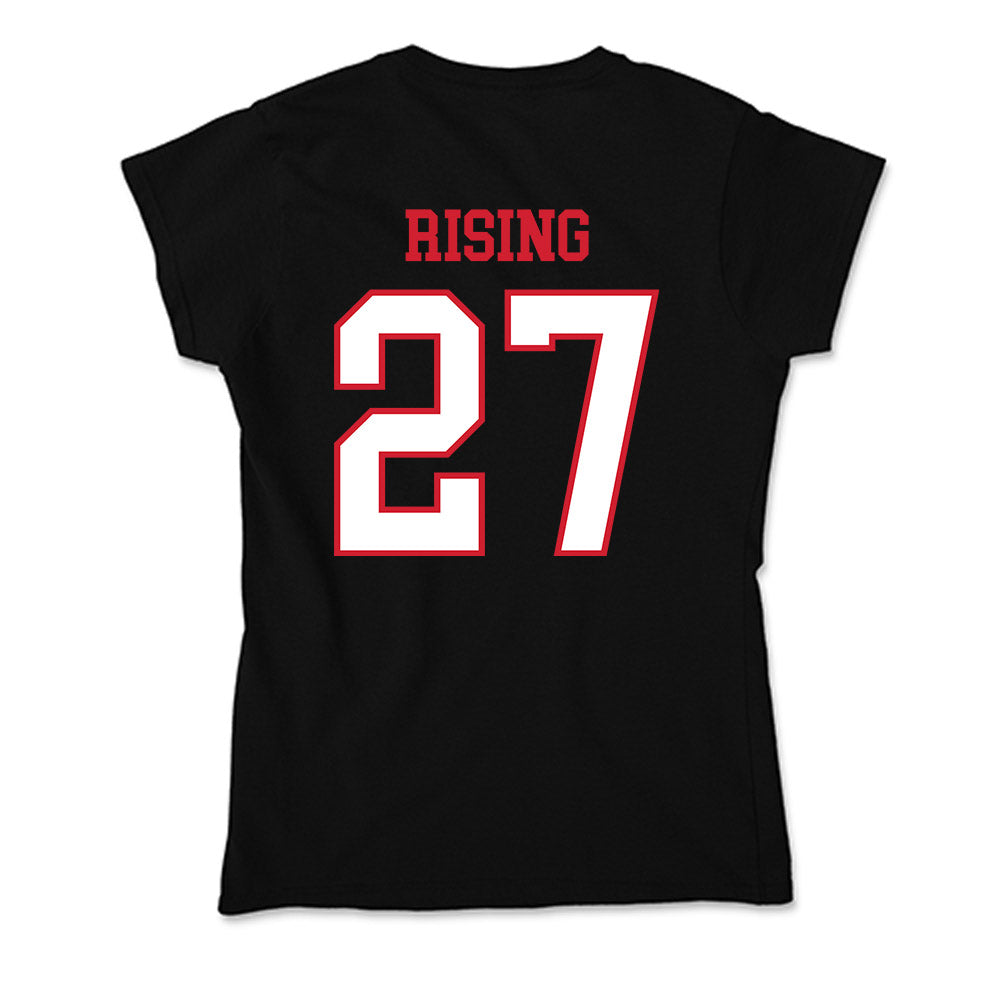 Northeastern - NCAA Baseball : Luc Rising - Soft Style Women’s T-Shirt-1