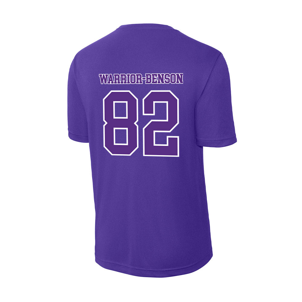 Central Arkansas - NCAA Football : Josiah Warrior-Benson - Activewear T-Shirt-1