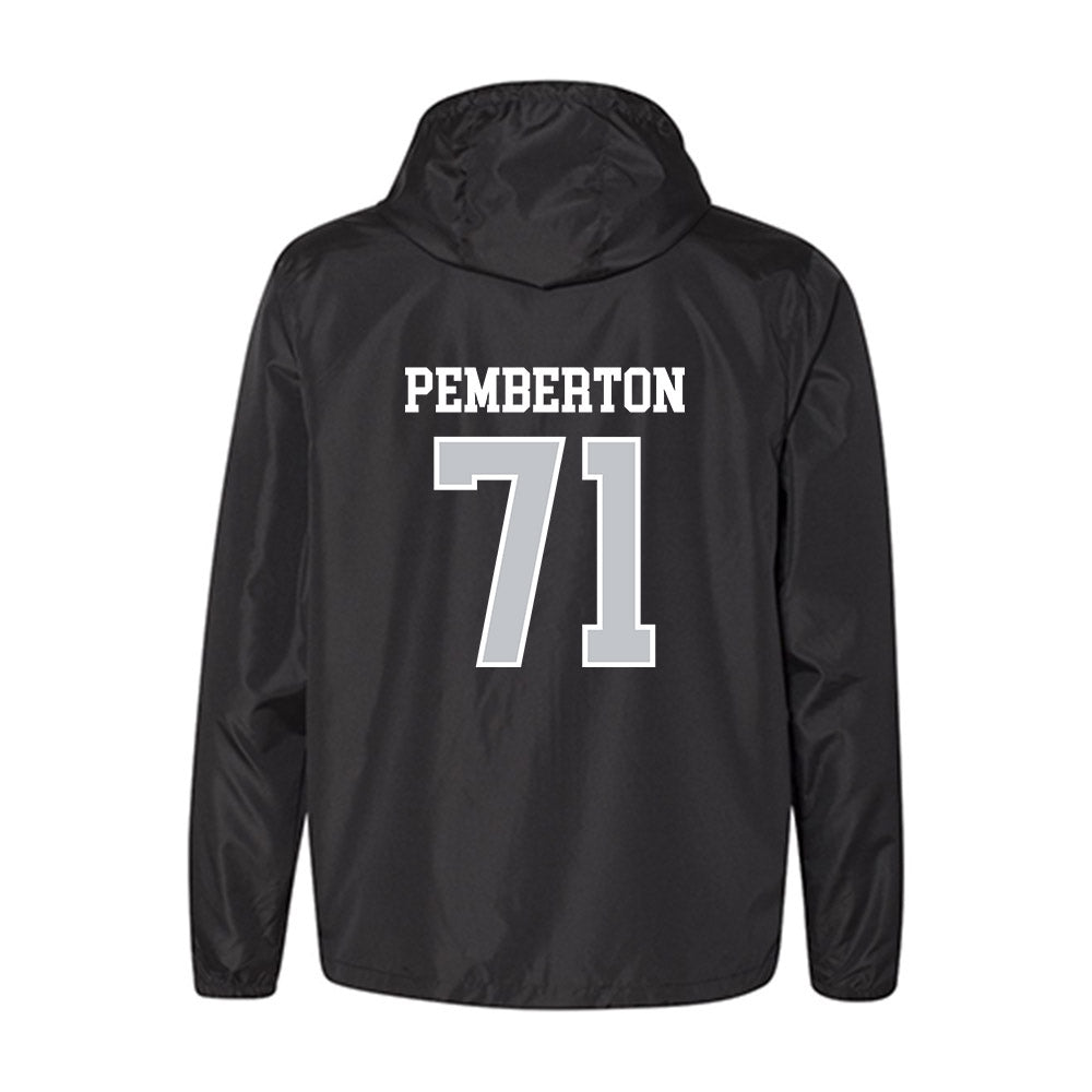 CCSU - NCAA Football : Ryan Pemberton - Windbreaker-1