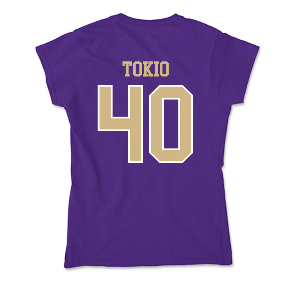 Washington - NCAA Football : Ezaya Tokio - Soft Style Women’s T-Shirt-1