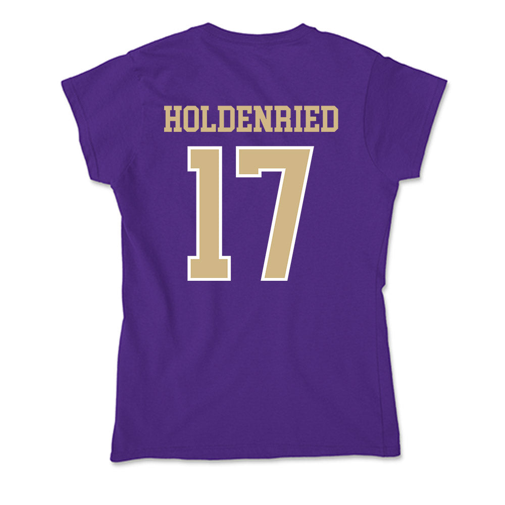 Washington - NCAA Women's Soccer : Jadyn Holdenried - Soft Style Women’s T-Shirt-1