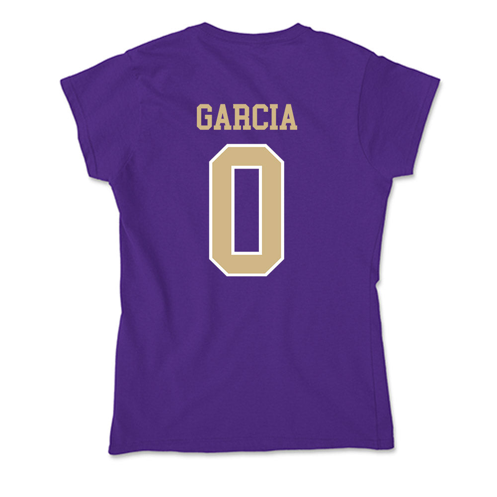 Washington - NCAA Women's Basketball : Amayah Garcia - Soft Style Women’s T-Shirt-1