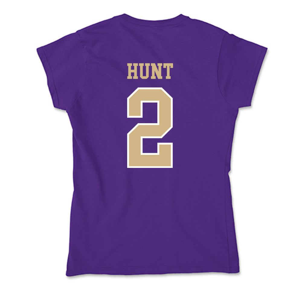 Washington - NCAA Women's Volleyball : Julia Hunt - Soft Style Women’s T-Shirt-1