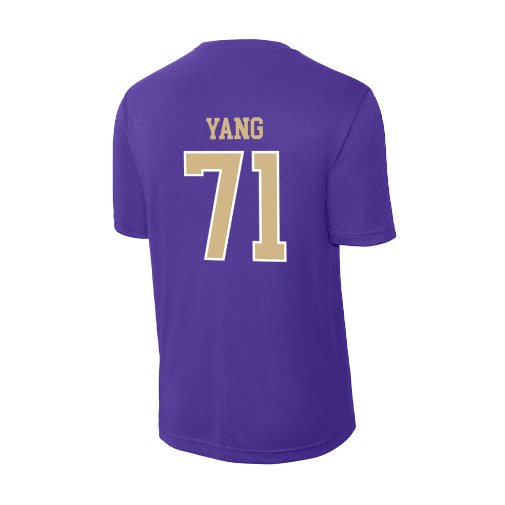Washington - NCAA Football : Ah Deong Yang - Activewear T-Shirt-1