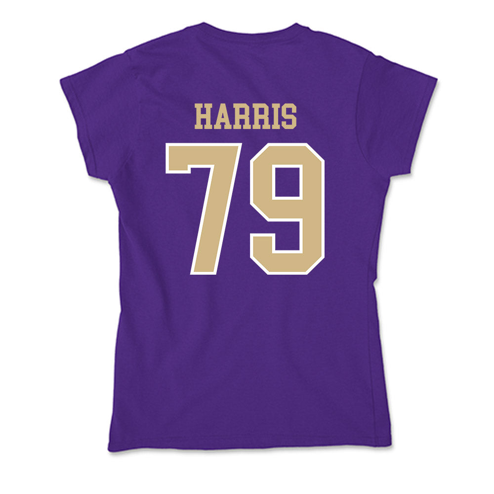 Washington - NCAA Football : Dominic Harris - Soft Style Women’s T-Shirt-1