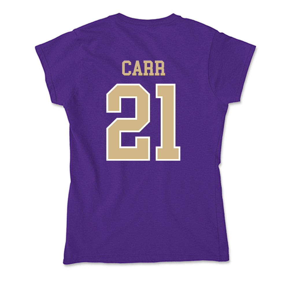 Washington - NCAA Football : Quaid Carr - Soft Style Women’s T-Shirt-1