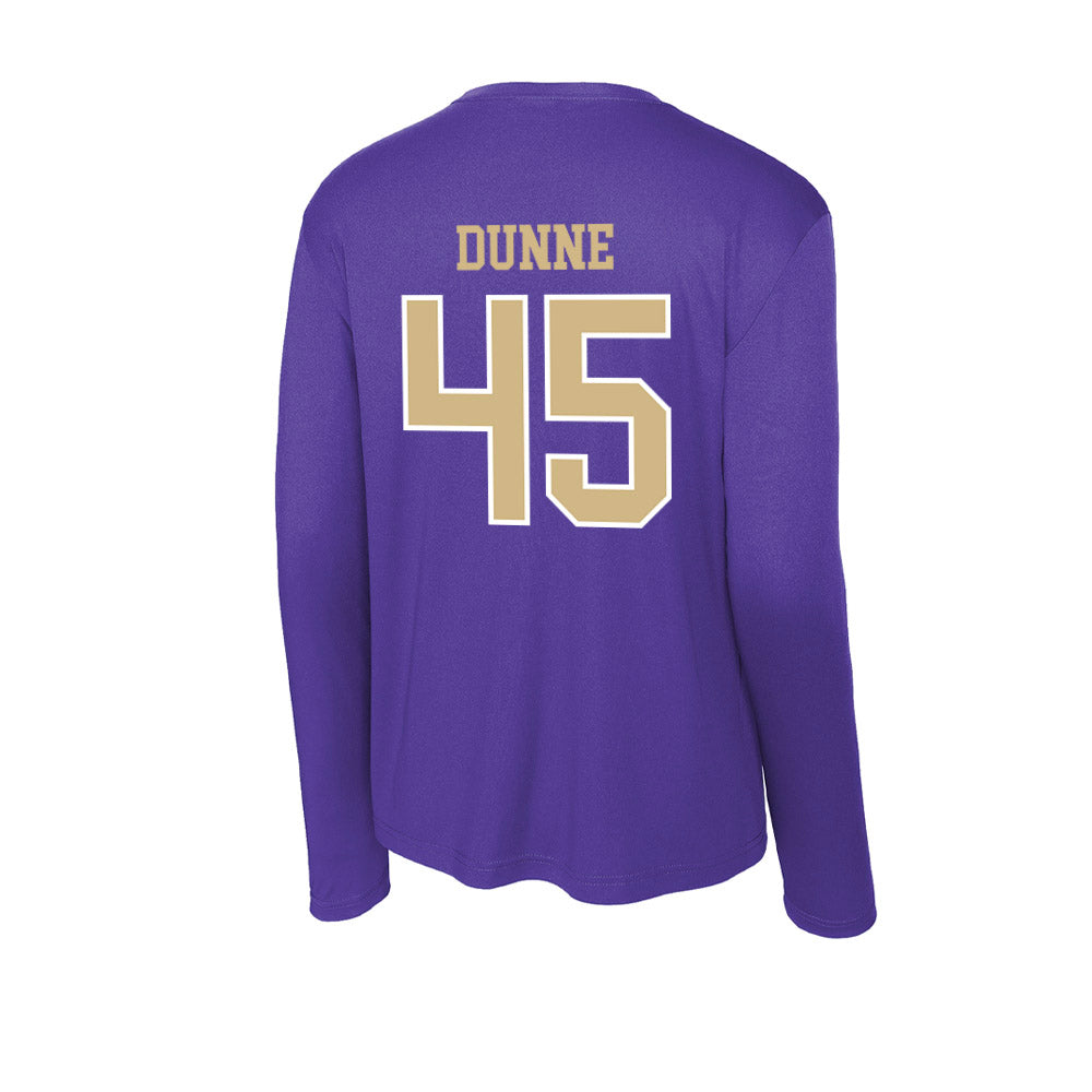 Washington - NCAA Football : Luke Dunne - Activewear Long Sleeve T-Shirt-1