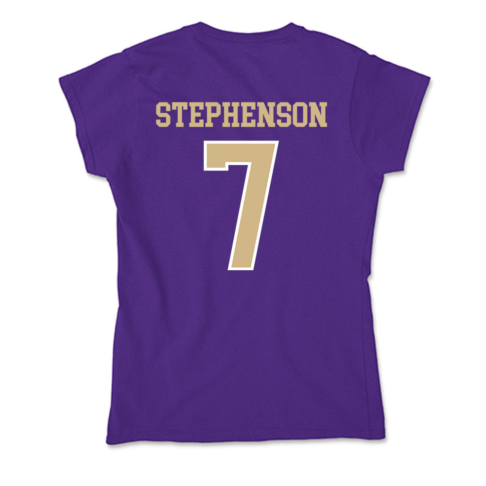 Washington - NCAA Beach Volleyball : Piper Stephenson - Soft Style Women’s T-Shirt-1