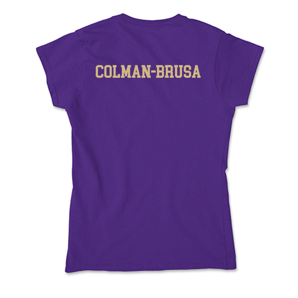 Washington - NCAA Football : Lowen Colman-Brusa - Soft Style Women’s T-Shirt-1