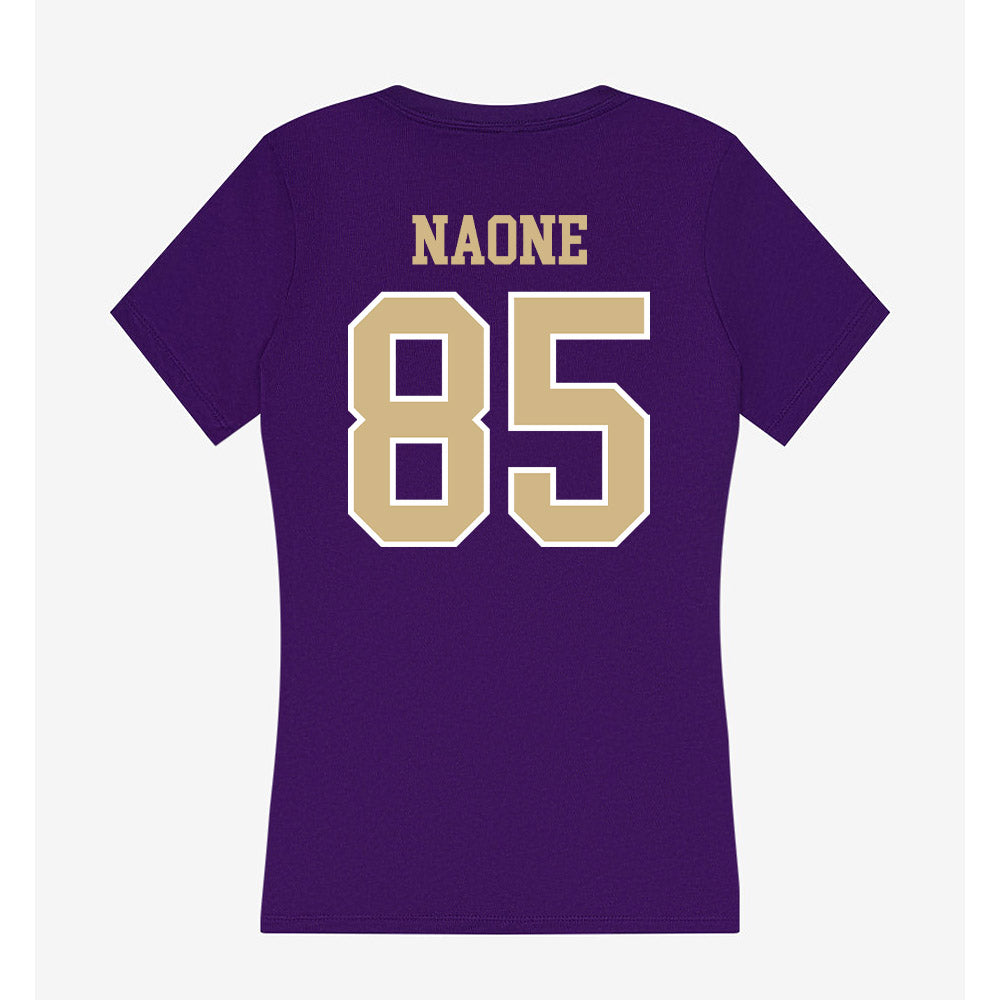 Washington - NCAA Football : Baron Naone - Women's V-Neck T-Shirt-1