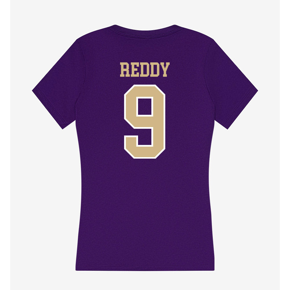Washington - NCAA Softball : Mila Reddy - Women's V-Neck T-Shirt-1