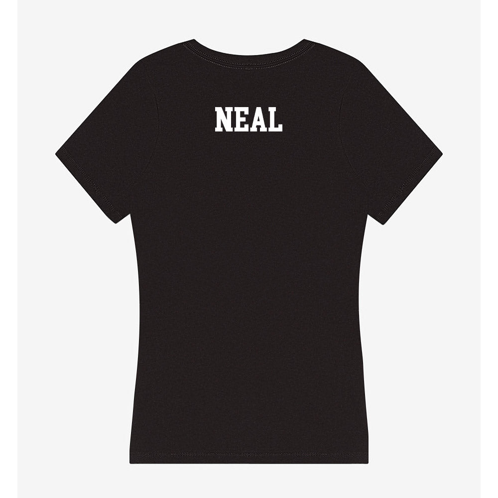 Wofford - NCAA Men's Golf : Davis Neal - Women's V-Neck T-Shirt-1