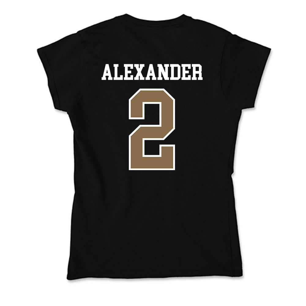 Wofford - NCAA Football : Colby Alexander - Soft Style Women’s T-Shirt-1