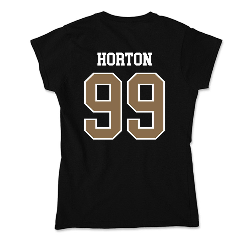 Wofford - NCAA Football : Cooper Horton - Soft Style Women’s T-Shirt-1