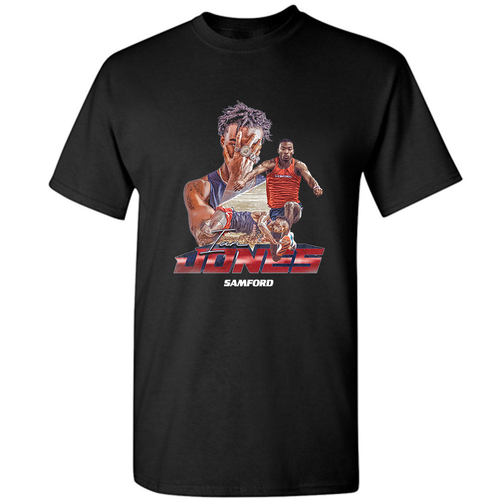 Samford - NCAA Men's Track & Field : Ian Jones - T-Shirt-0