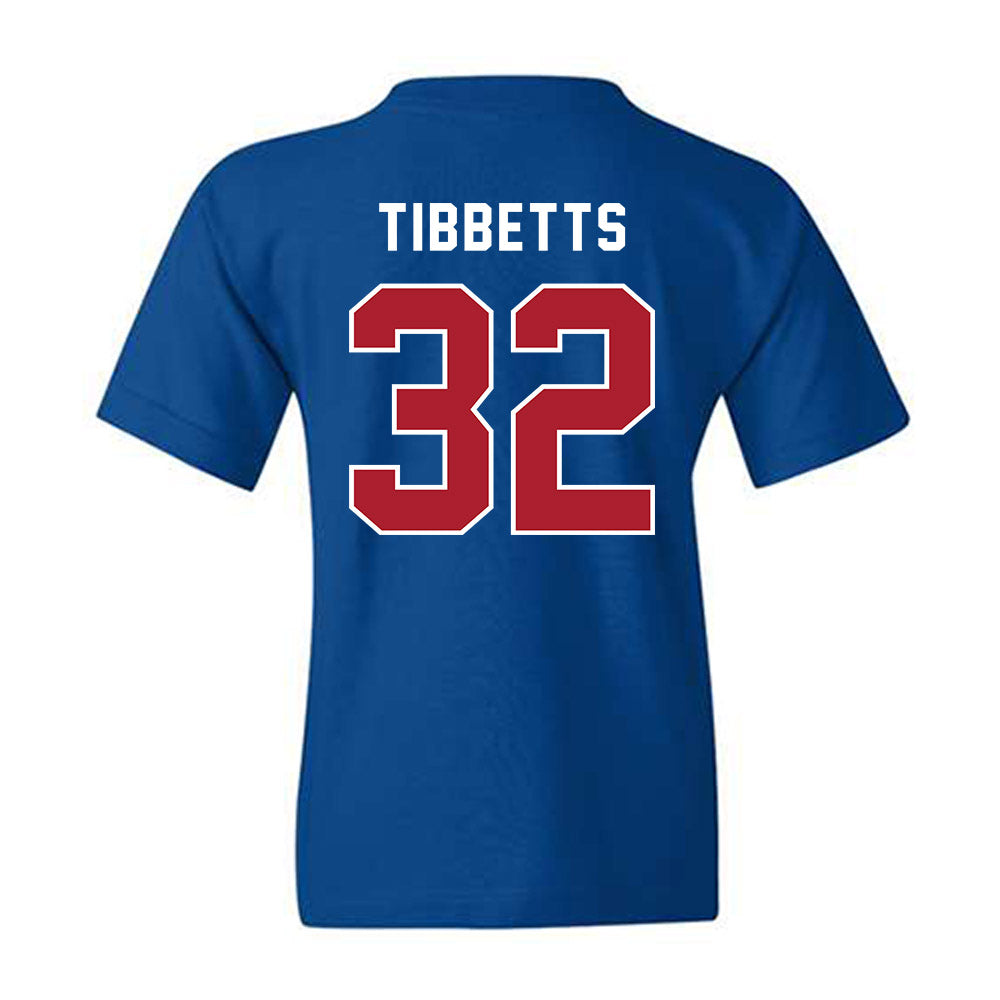 American - NCAA Men's Soccer : Matthew Tibbetts - Youth T-Shirt-1
