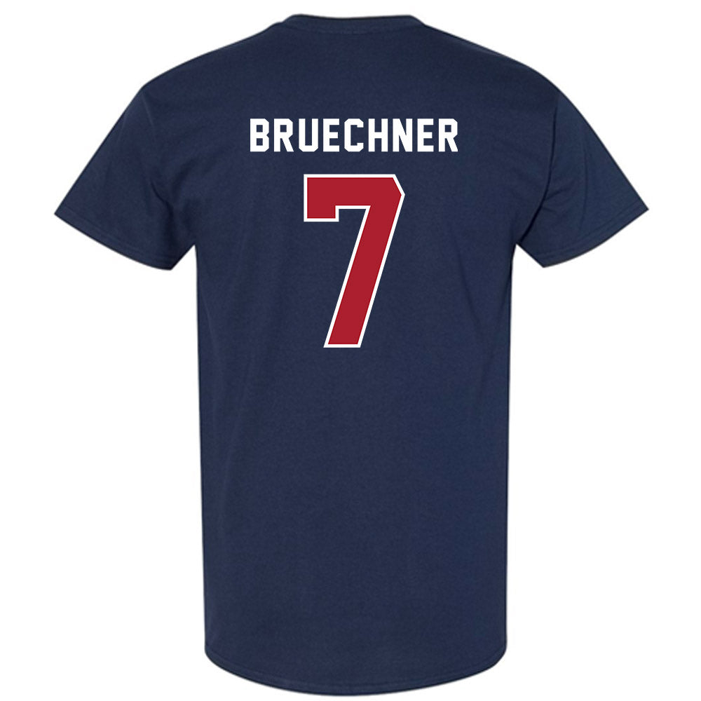 American - NCAA Women's Lacrosse : Kate Bruechner - T-Shirt-1