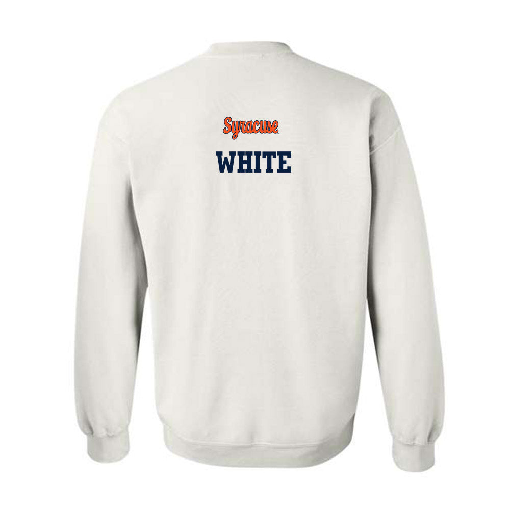 Syracuse - NCAA Football : Jojo White - Classic Shersey Crewneck Sweatshirt-1