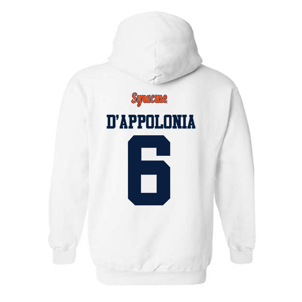 Syracuse - NCAA Football : Chris D'Appolonia - Classic Shersey Hooded Sweatshirt-1