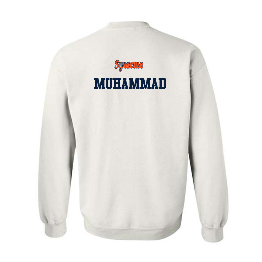 Syracuse - NCAA Football : Ibn Wadu Muhammad - Classic Shersey Crewneck Sweatshirt-1