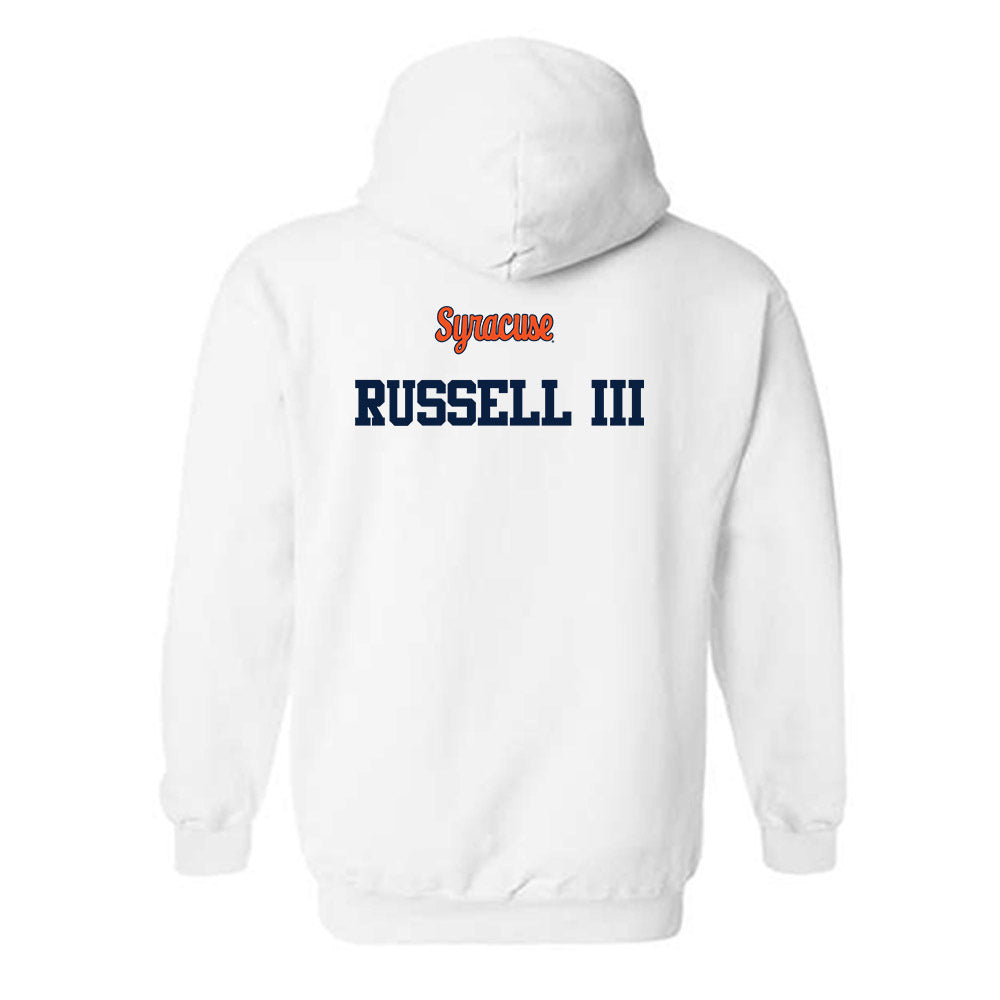Syracuse - NCAA Football : Calvin Russell III - Classic Shersey Hooded Sweatshirt-1