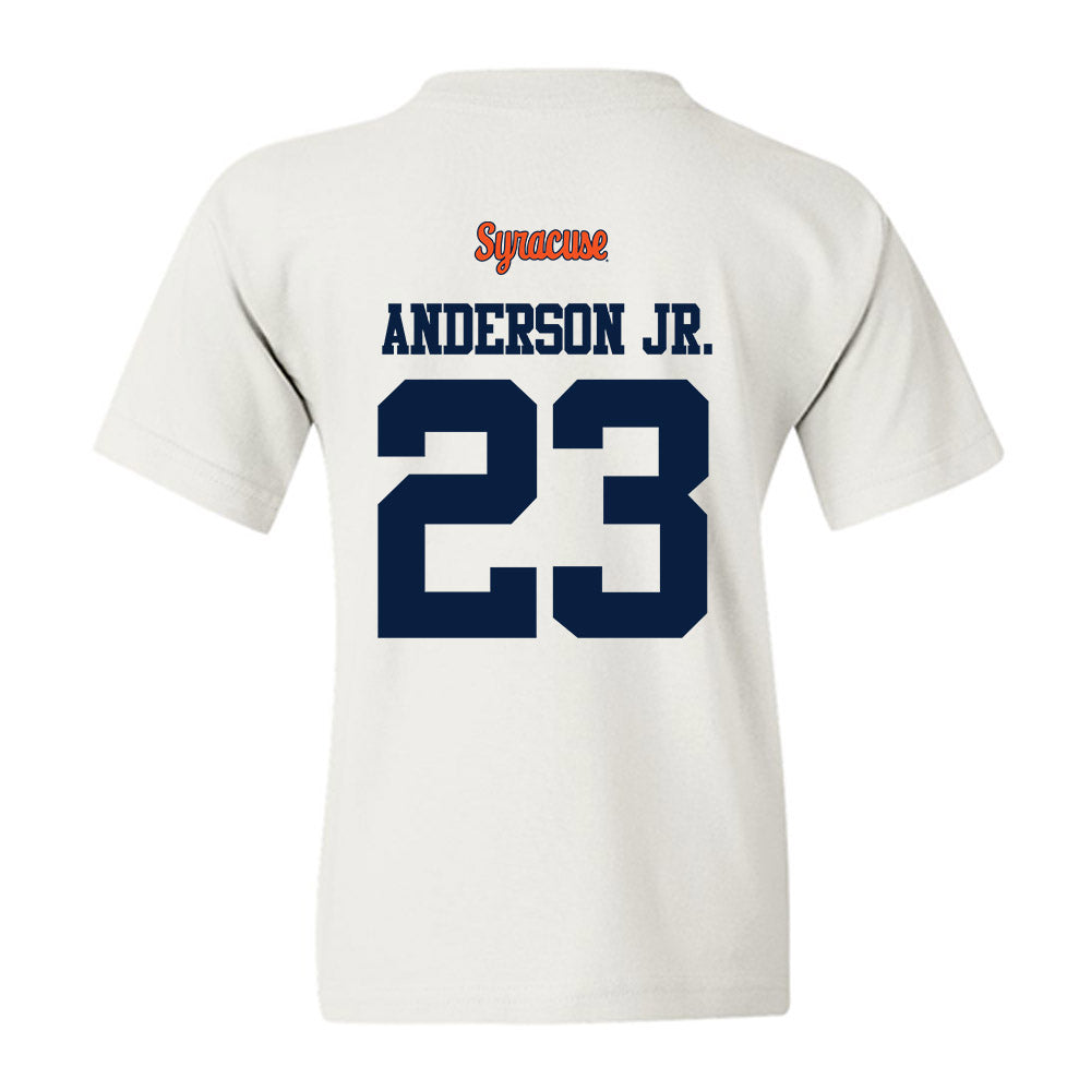 Syracuse - NCAA Football : Shavane Anderson Jr. - Classic Shersey Youth T-Shirt-1