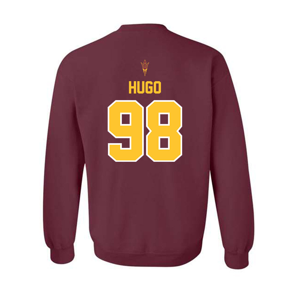 Arizona State - NCAA Football : Julian Hugo - Big12 Championship Crewneck Sweatshirt-1