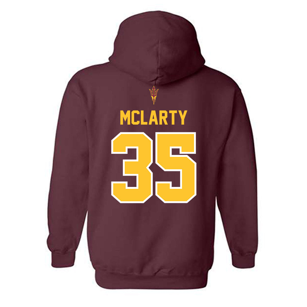 Arizona State - NCAA Football : Nicholas Mclarty - Big12 Championship Hooded Sweatshirt-1