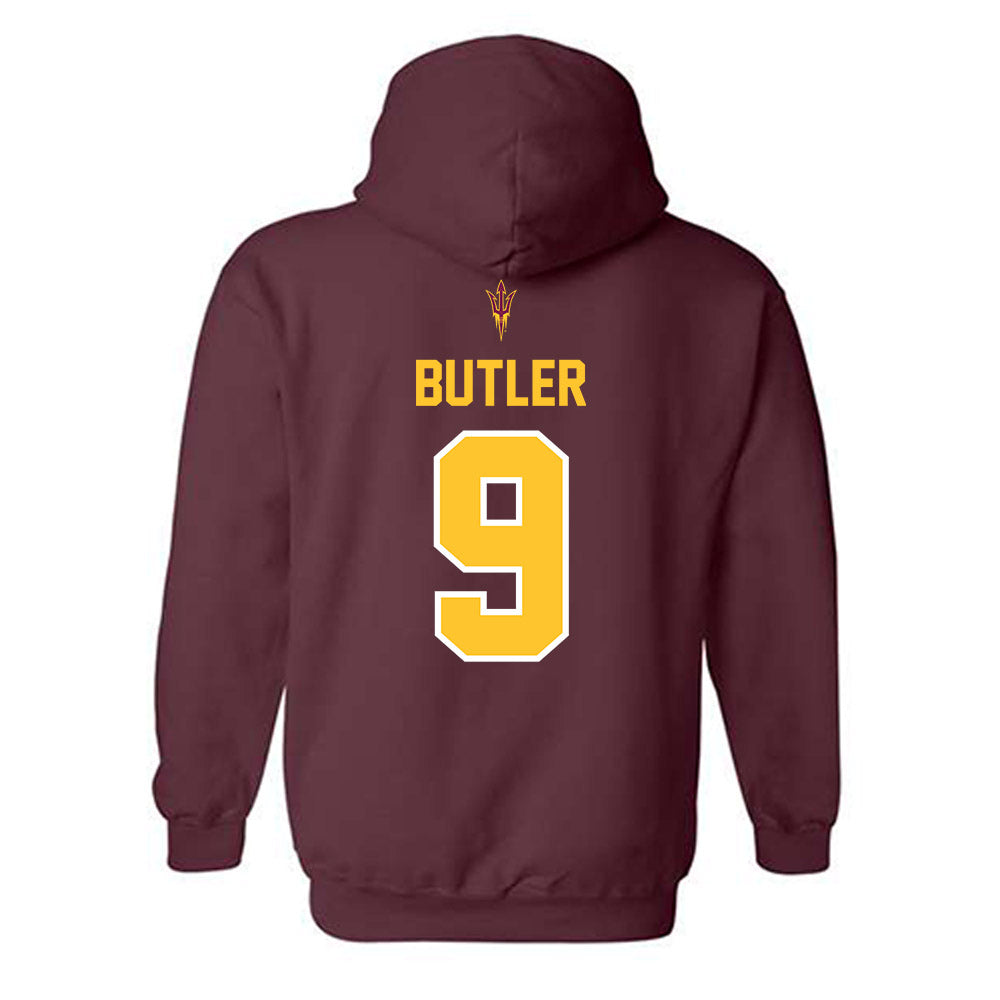 Arizona State - NCAA Football : Cory Butler - Big12 Championship Hooded Sweatshirt-1